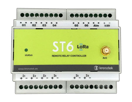 Controlador de relés remoto ST-6 LoRa