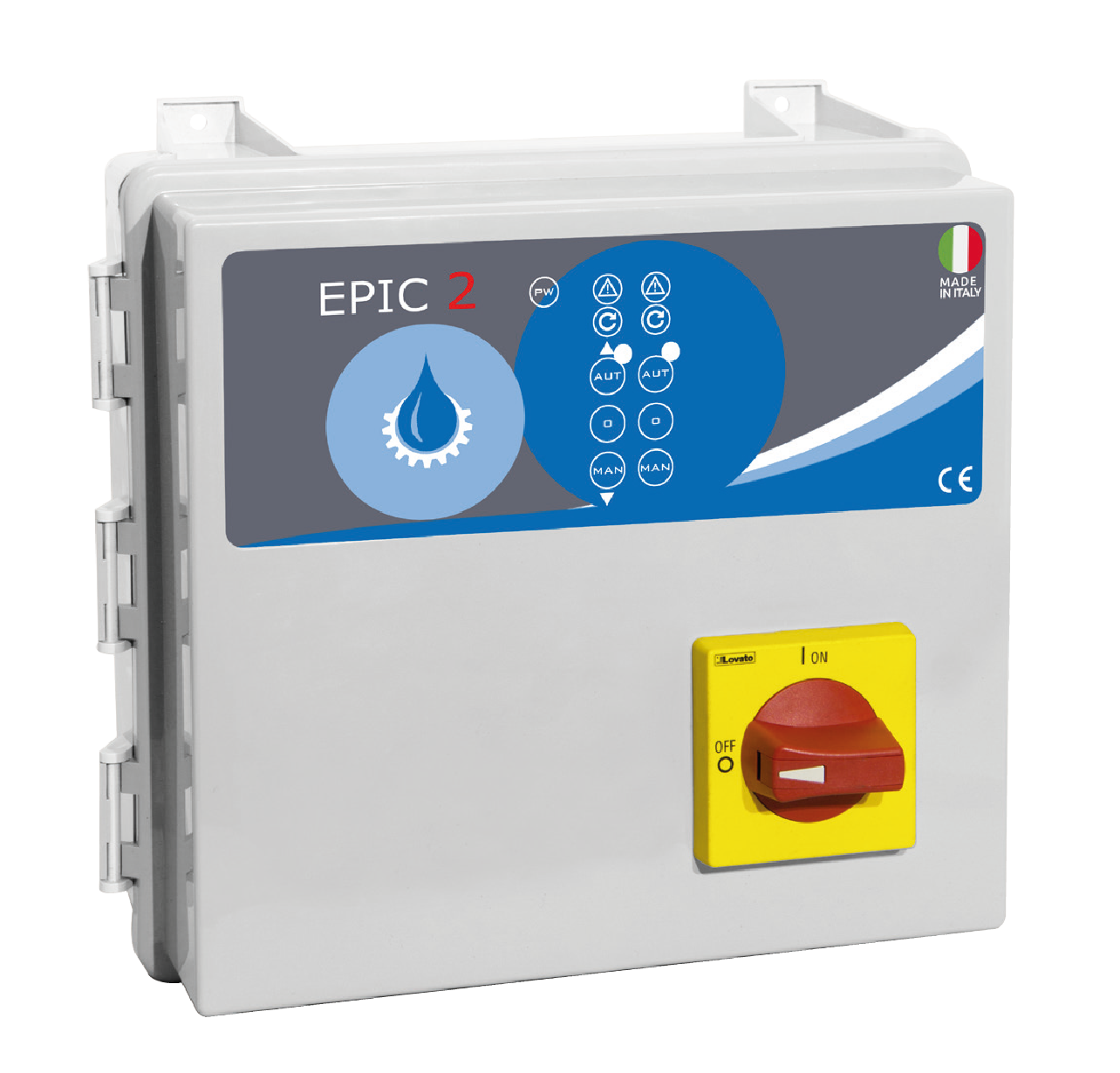 Quadro de rega atlantic control epic 2D