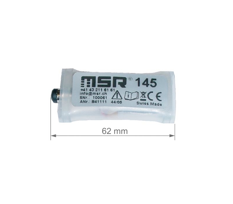 MSR 145 - Mini datalogger de temperatura, humidade, pressão, luminosidade e aceleração