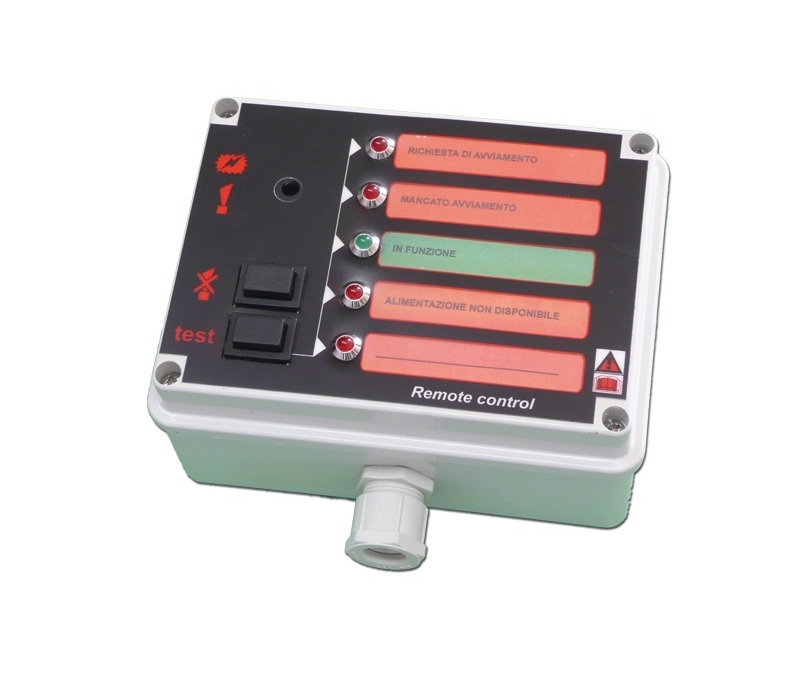 F808RA - Quadro alarmes remoto para eletro e motobomba