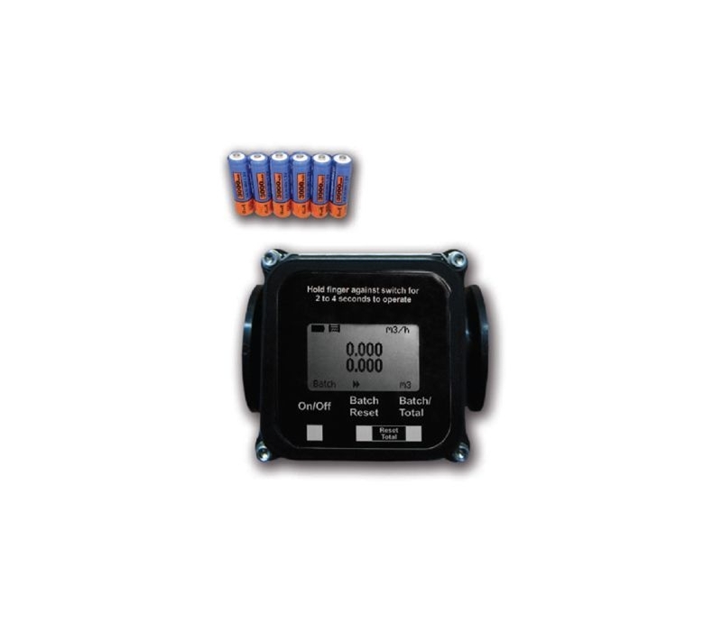 Agrimag - Caudalímetro eletromagnético low-cost com funcionamento a pilhas