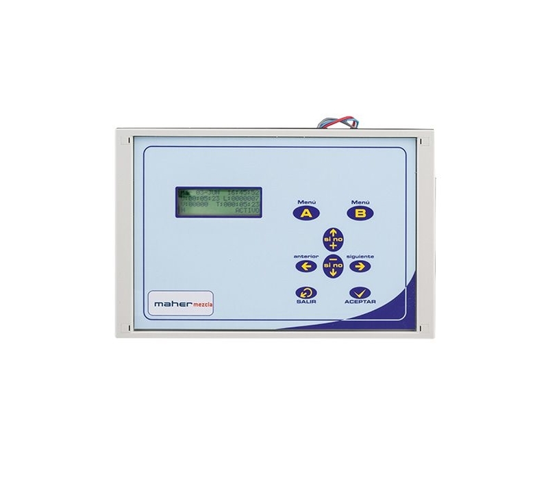MAHER MEZCLA - Controlador para mistura de 2 águas de condutividade elétrica diferentes MAHER MEZCLA - Controlador para mistura de 2 águas de condutividade elétrica diferentes