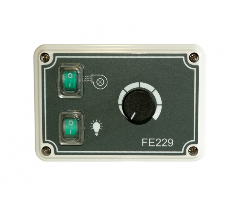FE229 - Regulador de velocidade analógico 5A para motores de indução monofásicos