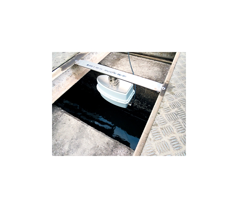 Medição do caudal sem contacto em águas residuais, sistemas de esgotos e águas industriais