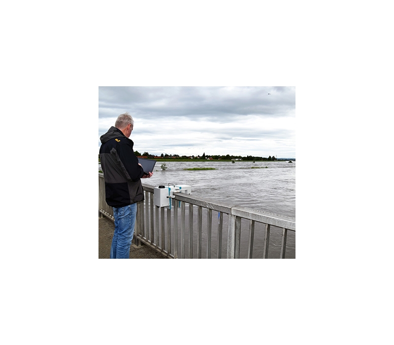 Sistema de medição de radar, portátil, para rios e canais abertos Sistema de medição de radar, portátil, para rios e canais abertos