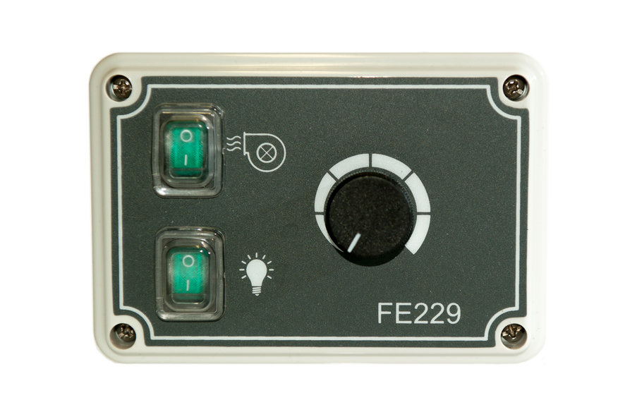 FE229 - Regulador de velocidade analógico 5A para motores de indução monofásicos