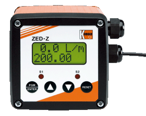 ZED - Totalizador e dosificador digital