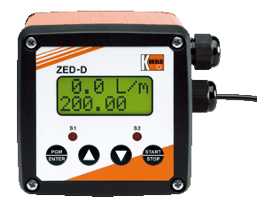 ZED - Totalizador e dosificador digital