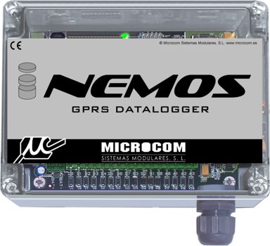 Nemos LP - Datalogger GSM/GPRS alimentado a pilhas