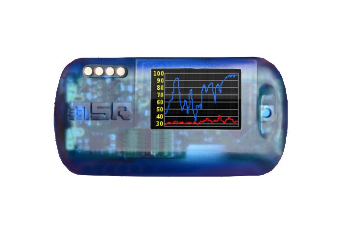 MSR 145WD - Mini datalogger de temperatura, humidade, pressão, luminosidade e aceleração, com display gráfico e dispositivo bluetooth