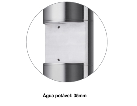 Sonda espectrofotométrica para medição contínua de múltiplos parâmetros de qualidade da água